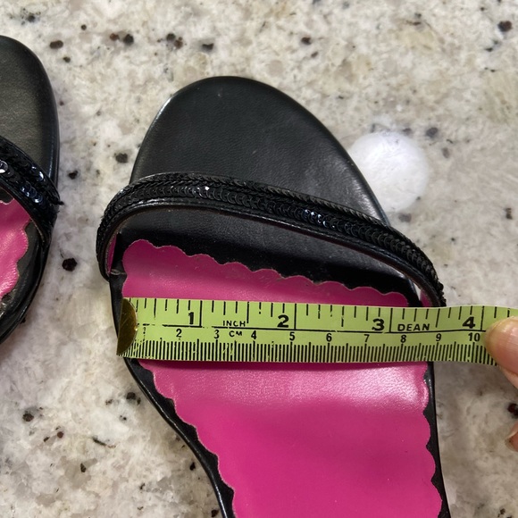 Guess by Marciano black high heel sandals size 10 - Picture 5 of 6